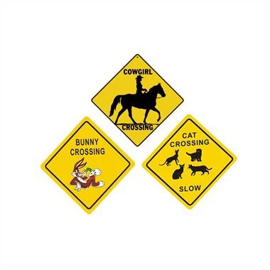 एनिमल क्रॉसिंग अटेंशन येलो साइन